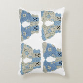 ジンジャージャースマグノリアス（犬）スタッフォードドッグス アクセントクッション (正面(垂直))