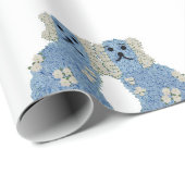 ジンジャージャースマグノリアス(犬)スタッフォードドッグス ラッピングペーパー (ロールコーナー)