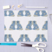 ジンジャージャースマグノリアス(犬)スタッフォードドッグス 薄葉紙 (クラフト)