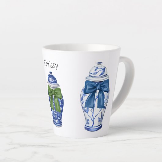 ジンジャージャーズがチノワジェリーコーヒーを弓 カフェラテマグ (右アングル)