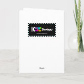 ジンジャージャーフローラ悔やみや弔慰カード カード (裏面)