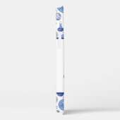 ジンジャージャーブルーホワエレガントイトフローラチノイセリ Case-Mate iPhoneケース (裏面 / 右)