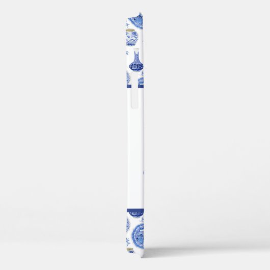 ジンジャージャーブルーホワエレガントイトフローラチノイセリ Case-Mate iPhoneケース (裏面 / 右)