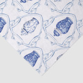 ジンジャージャールブルーと白のチノワセリー 薄葉紙 (詳細)