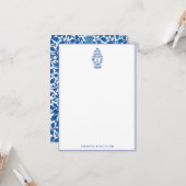 ジンジャージャールChinoiserie | モノグラムB | ノートカード (正面/裏面インサイチュ)