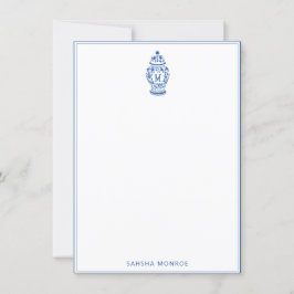 ジンジャージャールChinoiserie | モノグラムM | ノートカード