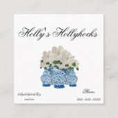 ジンジャージャー名刺3.5" x 2.0" パーソナライズされた スクエア名刺 (正面)