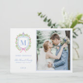 ジンジャージャー&クリスマスベリークレストモノグラム 招待状 (スタンド正面)