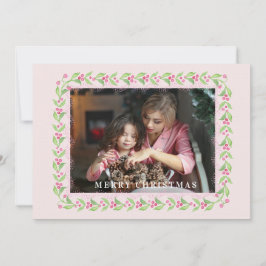 ジンジャージャー&クリスマスベリークレストモノグラム 招待状