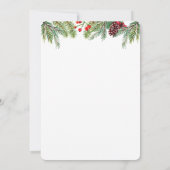 ジンジャージャー・ジャーとグリーンリー・ホリディパーティー 招待状 (裏面)