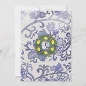 ジンジャージャー&ボックウッドとレモン付きシャワー招待状 招待状 (裏面)