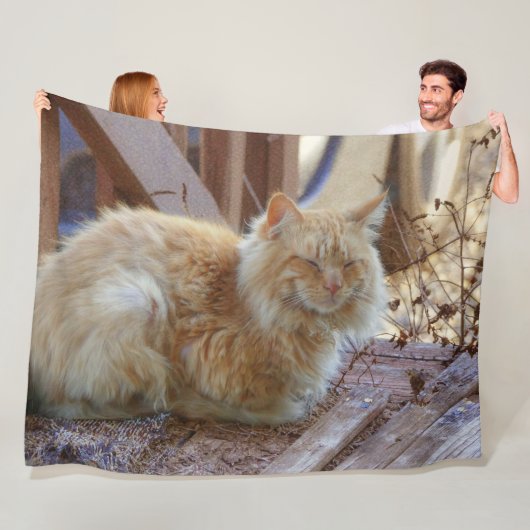 ジンジャージョージ フリースブランケット (インサイチュ)