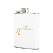 ジンジャージンゲロール分子化学式 フラスク (左)