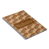 ジンジャースナップクッキーグルメベーカリーパティシシェフ ノートブック (右側)