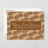 ジンジャースナップクッキーグルメベーカリーパティシシェフ ポストカード (正面/裏面)