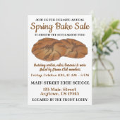 ジンジャースナップクッキージンジャースナップチャリティベイクセール 招待状 (スタンド正面)