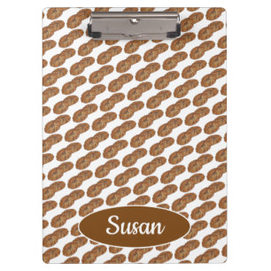 ジンジャースナップジンジャースナップビスケットジンジャーナッツクッキー クリップボード