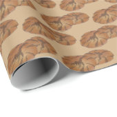 ジンジャースナップジンジャースナップビスケットジンジャーナッツクッキー ラッピングペーパー (ロールコーナー)