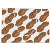 ジンジャースナップジンジャースナップビスケットジンジャーナッツクッキー ラージペーパーバッグ (裏面)