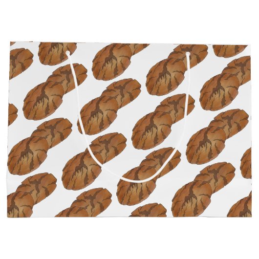 ジンジャースナップジンジャースナップビスケットジンジャーナッツクッキー ラージペーパーバッグ (裏面)