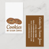 ジンジャースナップジンジャースナップビスケットジンジャーナッツクッキー 名刺 (正面/裏面)