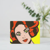 ジンジャースナップ漫画本はがき ポストカード (スタンド正面)