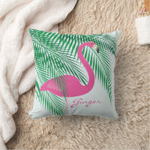 ジンジャーズミントフラミンゴ枕 クッション (ブランケット)