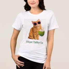 ジンジャータビー猫Tシャツ トライブレンドTシャツ