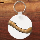 ジンジャータブビーキャットテール キーホルダー (正面)