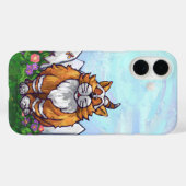 ジンジャーネコエレクトロニクス Case-Mate iPhoneケース (裏面 (横))