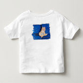 ジンジャーネコゲーマー トドラーTシャツ (裏面)