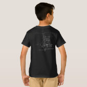 ジンジャーネコゲーマー Tシャツ (裏面フル)