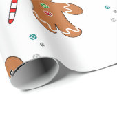 ジンジャーパンおもしろい ラッピングペーパー (ロールコーナー)