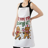 ジンジャーパンの看病でアイシングおもしろいしてみた? エプロン (インサイチュ)