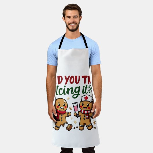 ジンジャーパンの看病でアイシングおもしろいしてみた? エプロン (着用した状態)