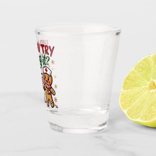 ジンジャーパンの看病でアイシングおもしろいしてみた？ ショットグラス (右)