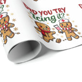 ジンジャーパンの看病でアイシングおもしろいしてみた? ラッピングペーパー (ロールコーナー)