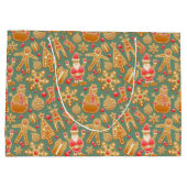 ジンジャーパンマンパタン全国ジンジャーパンの日 ラージペーパーバッグ (裏面)