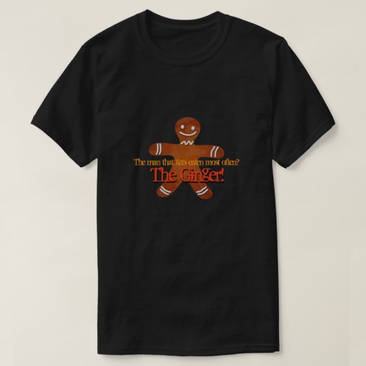 ジンジャーパンマンTシャツ Tシャツ (デザイン正面)