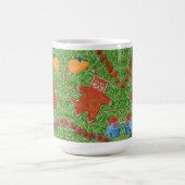 ジンジャーパン子猫トールホワイトマグカップ コーヒーマグカップ (中央)