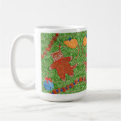 ジンジャーパン子猫トールホワイトマグカップ コーヒーマグカップ (左)