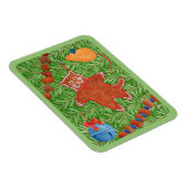 ジンジャーパン子猫可撓性磁石 マグネット (右側)