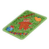 ジンジャーパン子猫可撓性磁石 マグネット (左側)