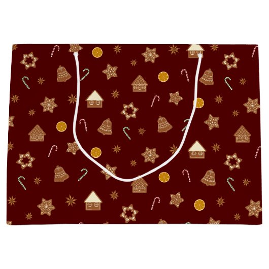 ジンジャーパン抱き枕 ラージペーパーバッグ (正面)