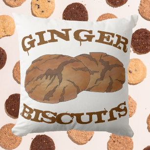 ジンジャービスケットジンジャースナップジンジャーナッツCookie クッション