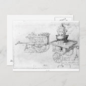 ジンジャービールとホット長老ワインの出店 ポストカード (正面/裏面)