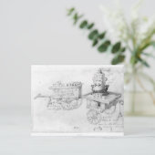 ジンジャービールとホット長老ワインの出店 ポストカード (スタンド正面)