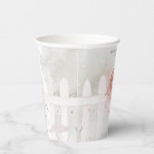 ジンジャーフェアリーガールベビーシャワー 紙コップ (右)