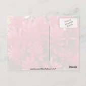 ジンジャーフラワーズ、プエルトリコフラワーズ ポストカード (裏面)