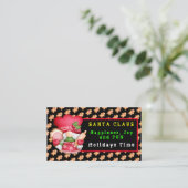 ジンジャーブレッカスタマイズド格言色と文字 名刺 (スタンド正面)